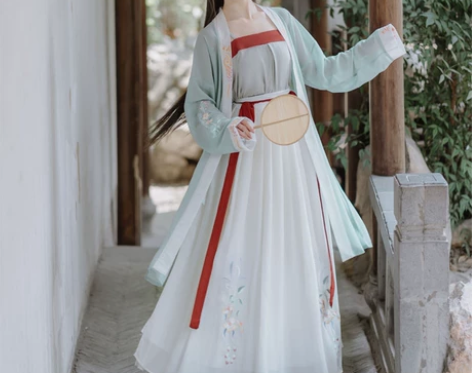 汉服正版,仅试穿,吊牌还在(摘下状态),非...