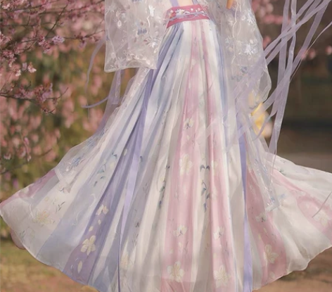 【樱洛】茗月萱齐胸襦裙汉服 感兴趣的话点“...