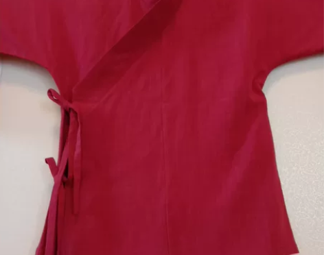 彩色棉麻中衣汉服长袖中衣交领右衽内搭日常