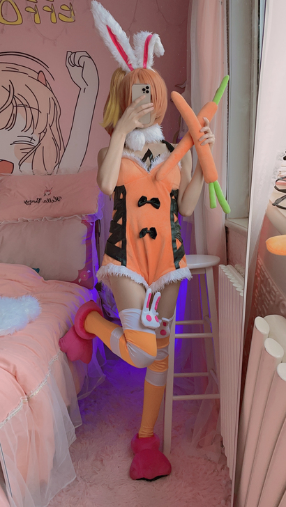 花木兰COS，大套装 假发袜子胡萝卜衣服配...