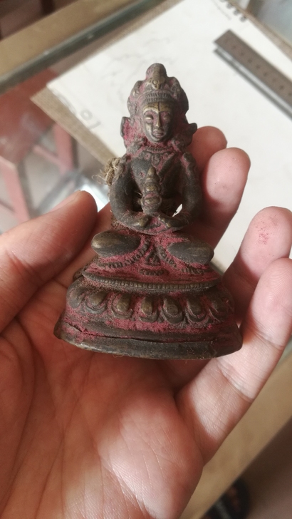 小年份小铜佛一尊