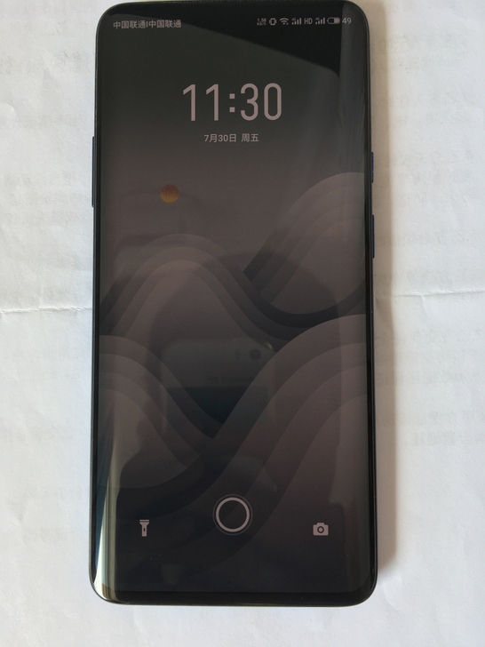 一加7pro8+256蓝色全套缺个卡针