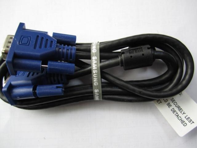 电脑vga线电脑显示器连接数据线1.5米纯...