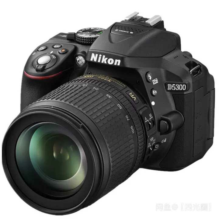 尼康D5300配18-55镜头98新数码相...