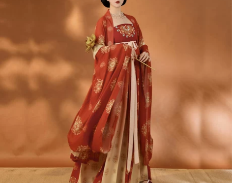 裳云兮(燕云台)唐制原创汉服女夏季唐风刺绣...