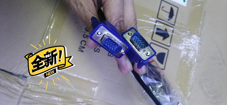 vga线15针高清连接线电脑主机显示器电视...