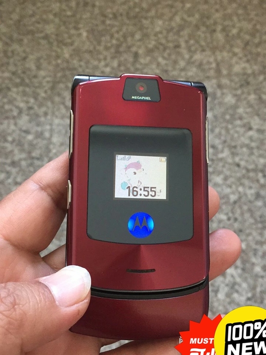 手机摩托罗拉V3i手机，纯原装国行正品，二...