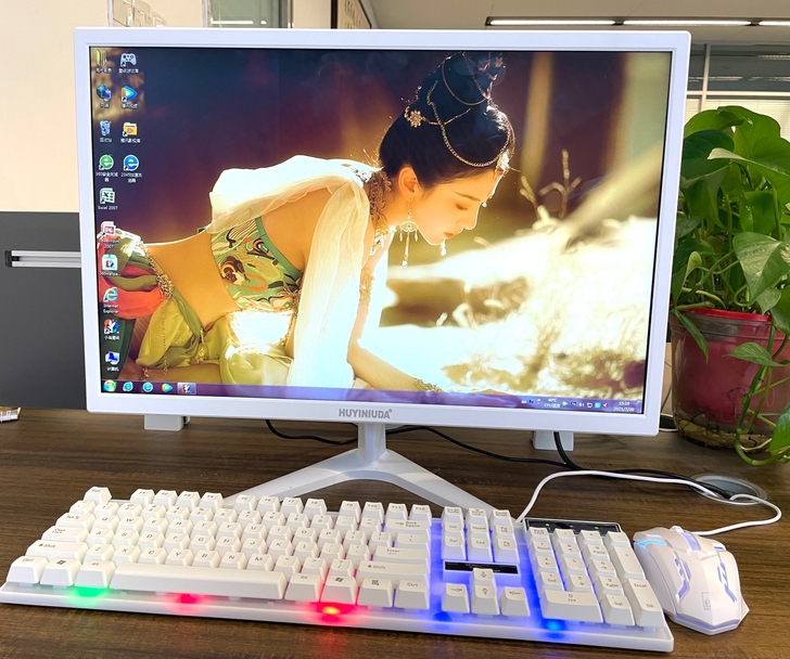 便宜转让办公电脑 台式办公电脑 家用台式电...