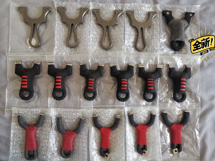 扁皮弹弓退坑全部处理，都是全新的，标价是一...