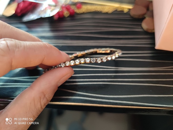 个性喜庆银色钻石手链，新娘新郎结婚喜庆酒席...