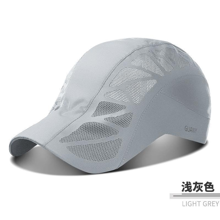 鸭舌帽男女夏天薄款户外防晒遮阳帽