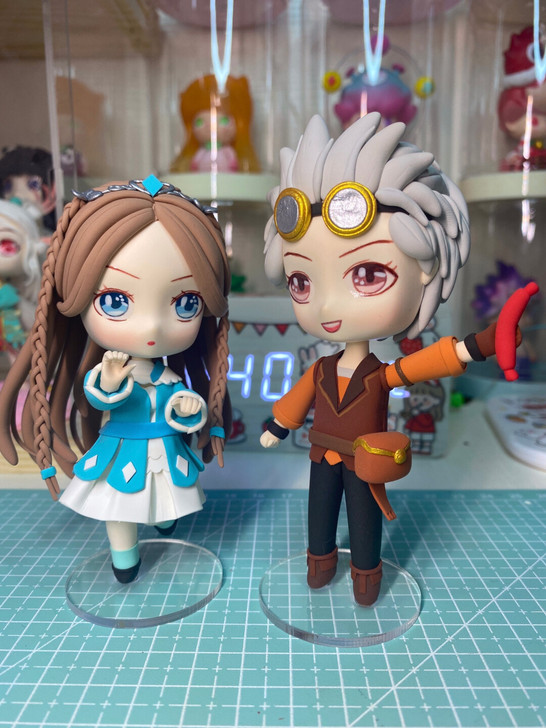 ★我的粘土手办★斗罗大陆史莱克七怪宁荣荣奥...