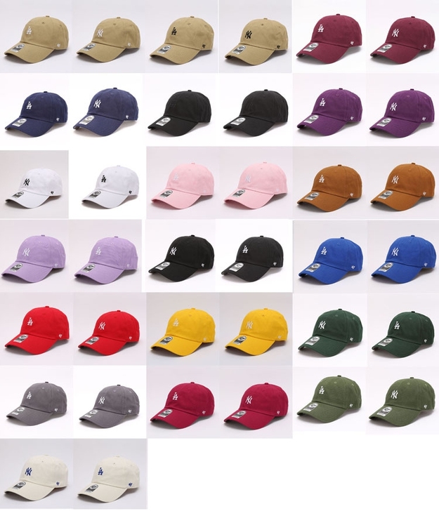 47清仓ML帽子la小标软顶专柜正品ny鸭...