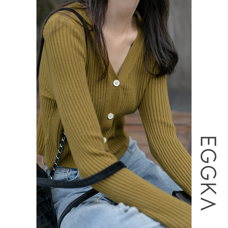 EGGKA 毛针织衫