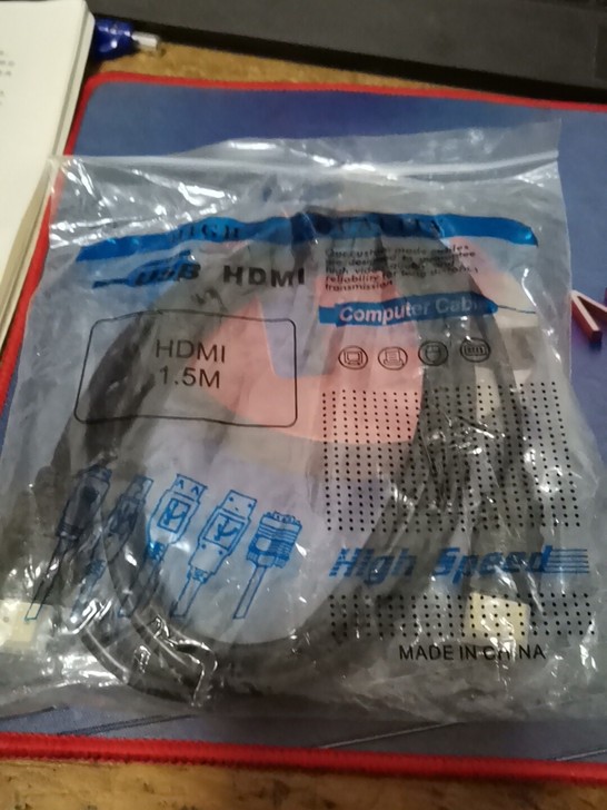 1.5米有线电视数据线电脑连接线,全新正品...