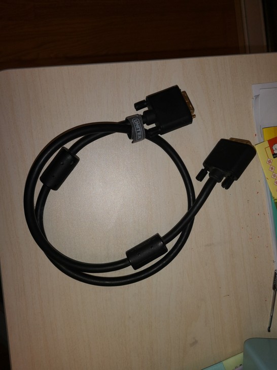 DVi接口显示器连接线