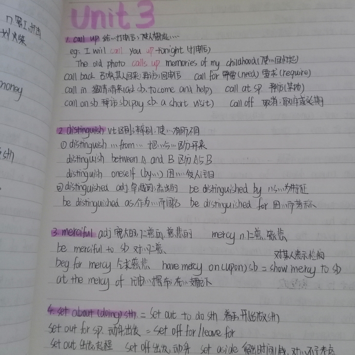 英语 生物 政治的合本笔记 笔记全满 内容...