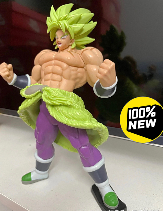 全新优质版七龙珠超布罗利绿发剧场版深蓝布罗...