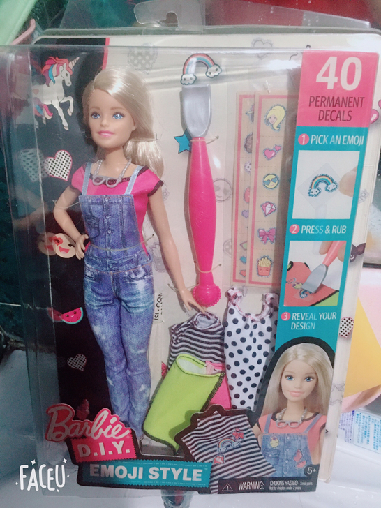 芭比DIY娃娃，未拆封，邻近地区包邮。