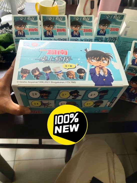 ［现货新款］正版柯南桌上侦探底座系列 盲盒
