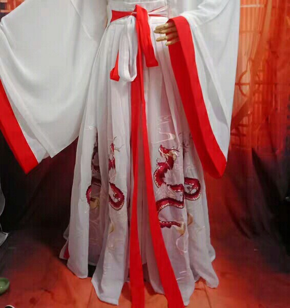 悦离汉宫馆【绯离】魏晋风飘逸刺绣汉服男女齐...