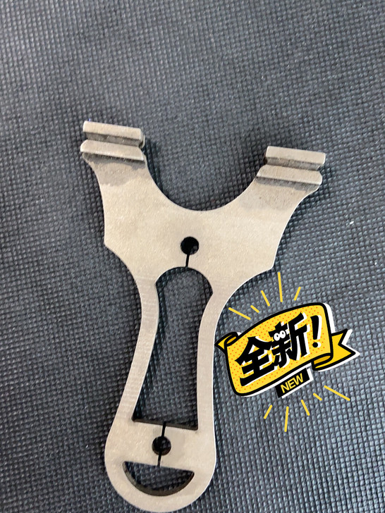 钛合金淮撑可绑可夹扁皮弹弓毛坯