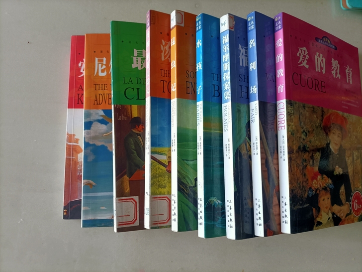简写版名著9本,书有点旧但不影响阅读