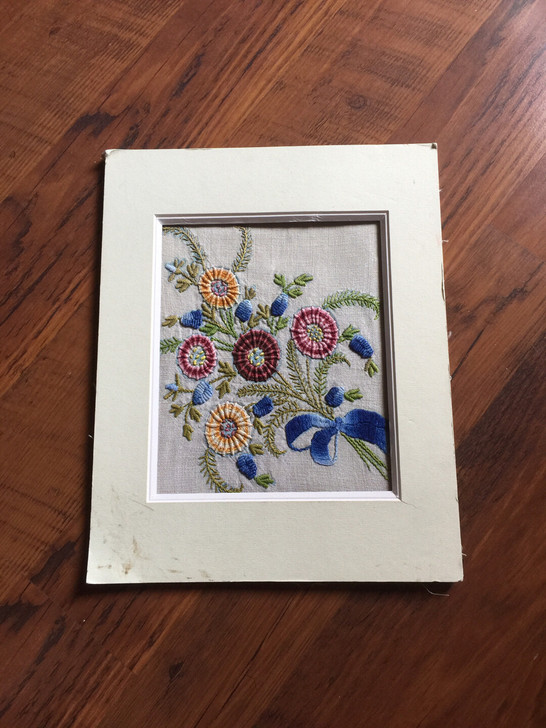 vintage 西洋收藏、刺绣画 西洋手工...