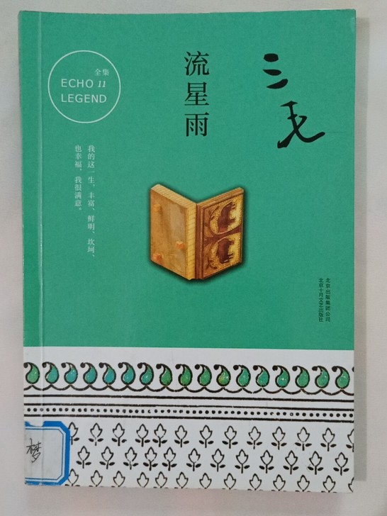 三毛，一个浪漫的女子，爱世界，爱人类，爱自...