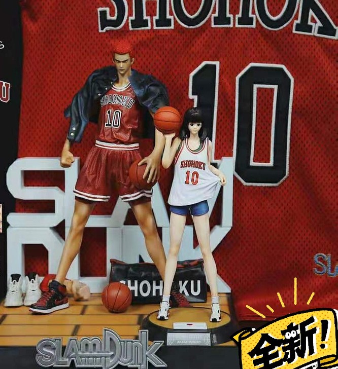 爆款包邮! 灌篮高手手办雕像模型 樱木花道...