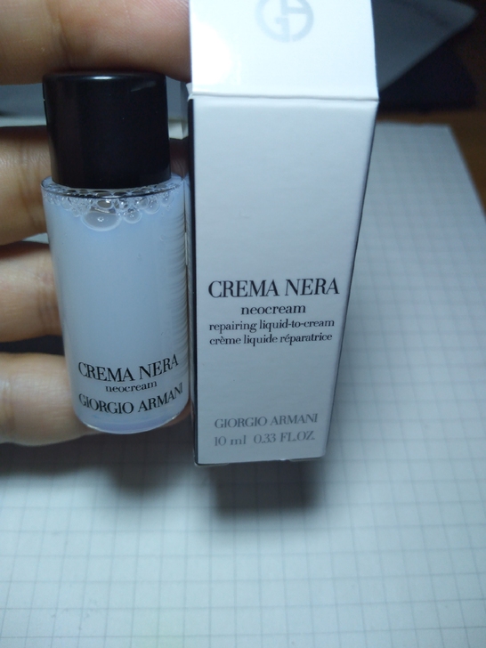 阿玛尼黑钥匙液体面霜10ml，小红书中的，...