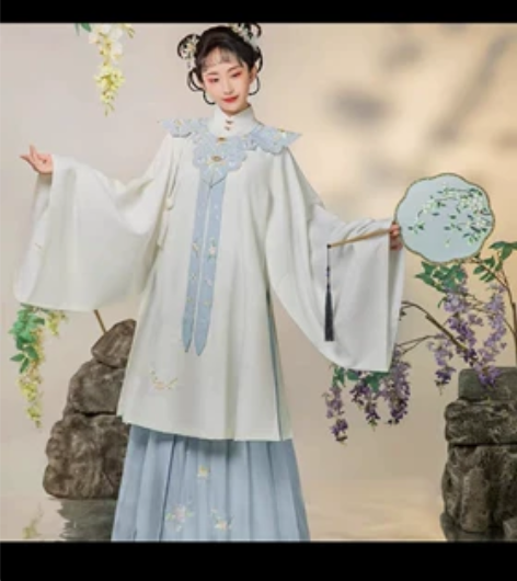 九曲阑珊汉服。 几乎全新。穿过一次。