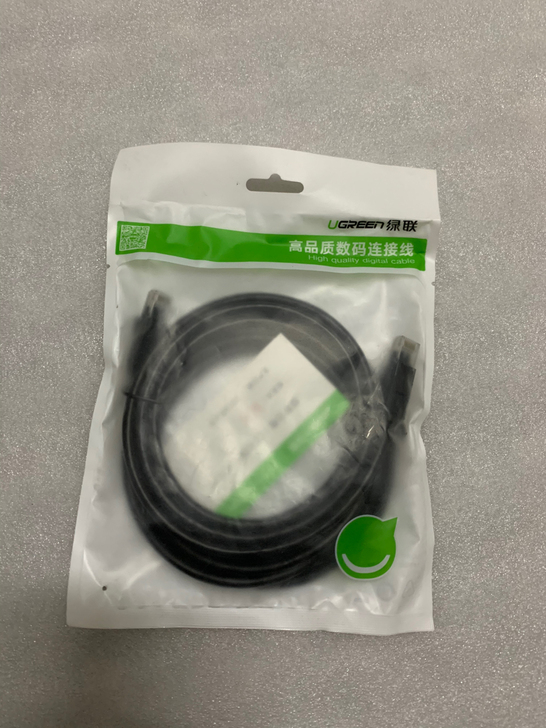 绿联网线家用千兆6类网线3米