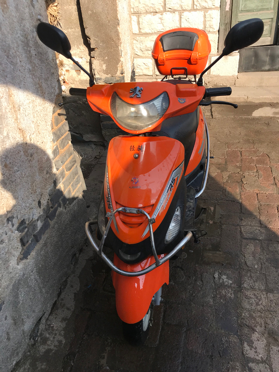 轻骑灵动踏板摩托车 以前购买了接送孩子的 ...