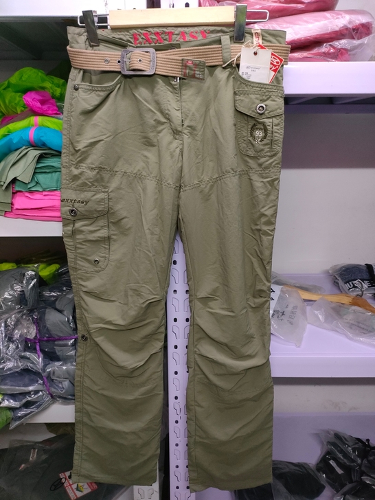 女款加绒加厚休闲裤，L175码，自带腰带，...