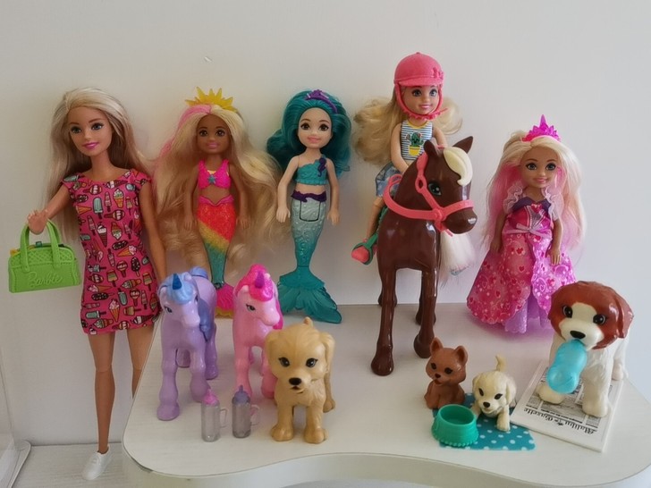 芭比娃娃 一直站柜 给钱就卖 私聊问价