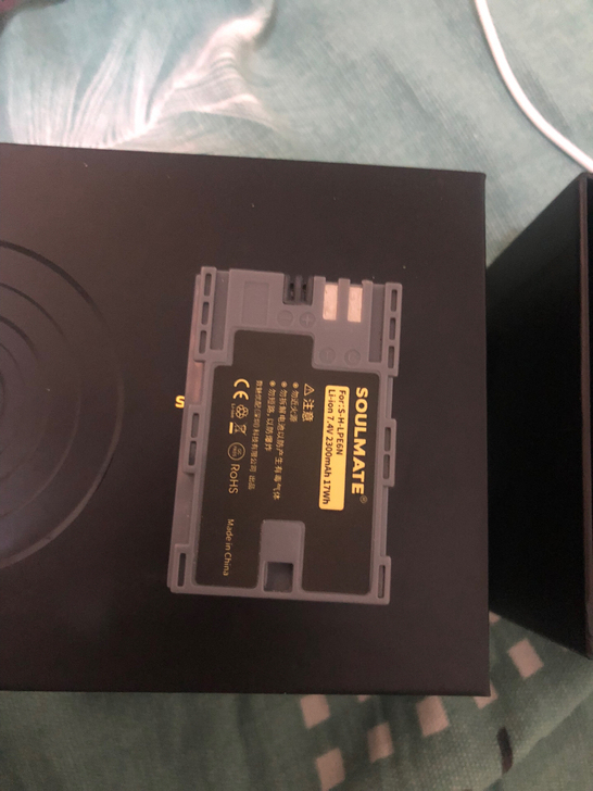 佳能副场电池袋包装，用了10次以下