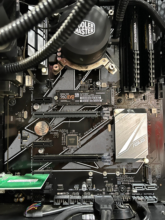 CPU i7-8700k+主板华硕Z370...