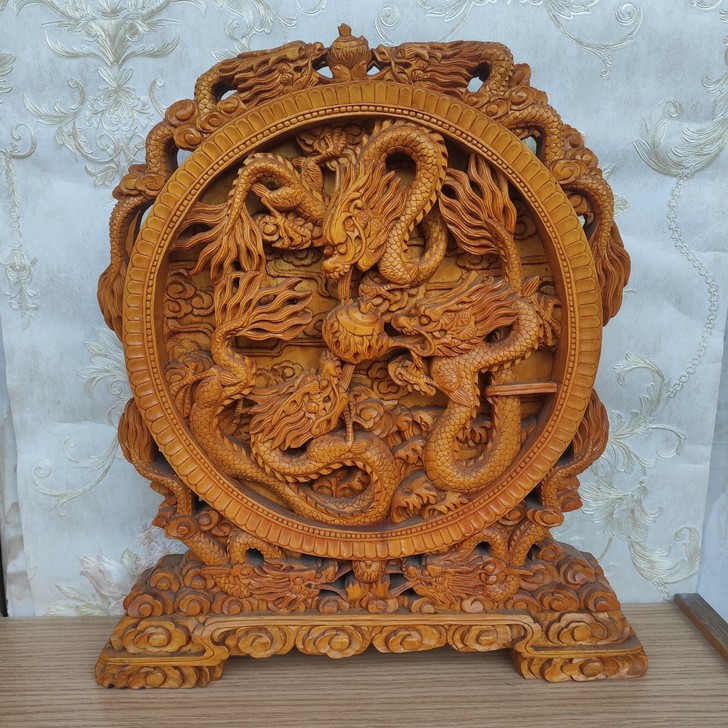 黄杨木摆件雕刻画