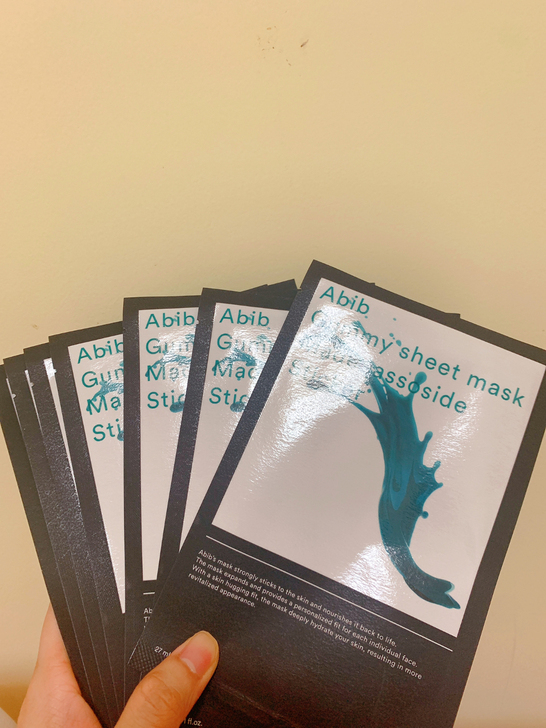 韩国 小红书很火的!abib积雪草面膜 1...