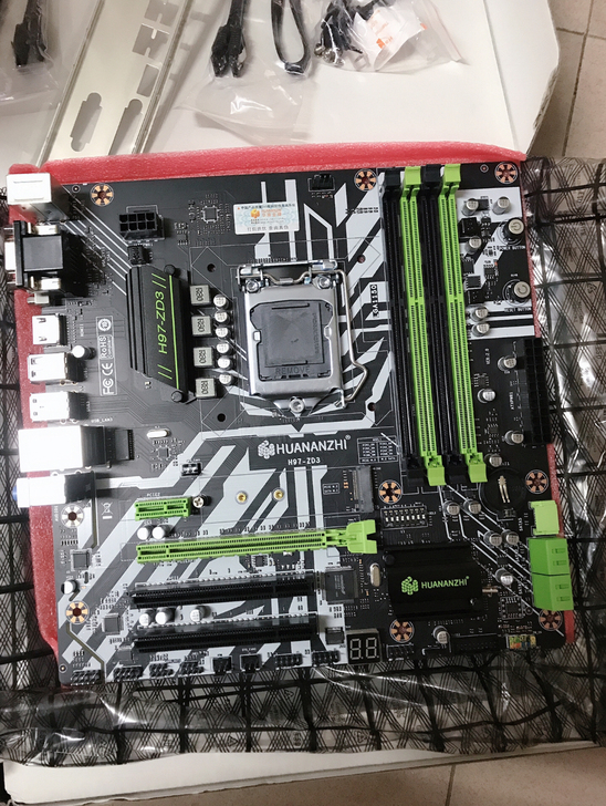 华南金牌h97-zd3主板cpu套装115...