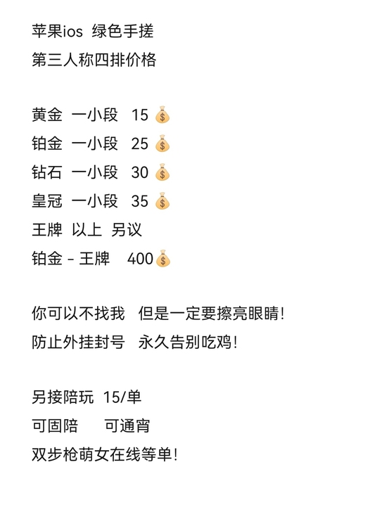 精英和平 代 上分