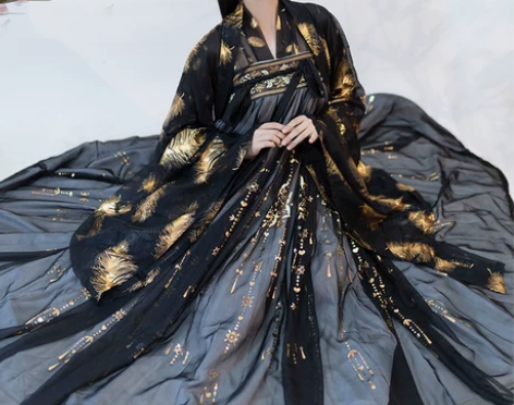 艺缕金翎原创正品汉服女对襟齐胸襦裙大袖 感...