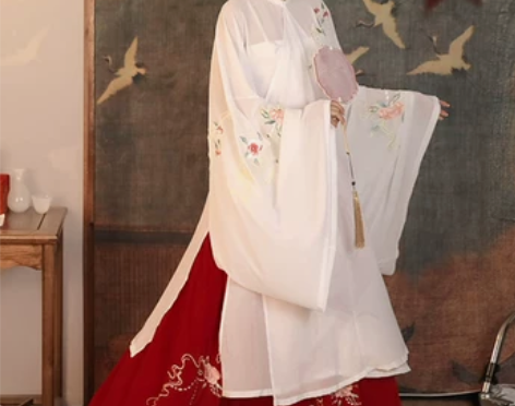 艺缕原创正品汉服女【牡丹记】袄裙刺绣 感兴...