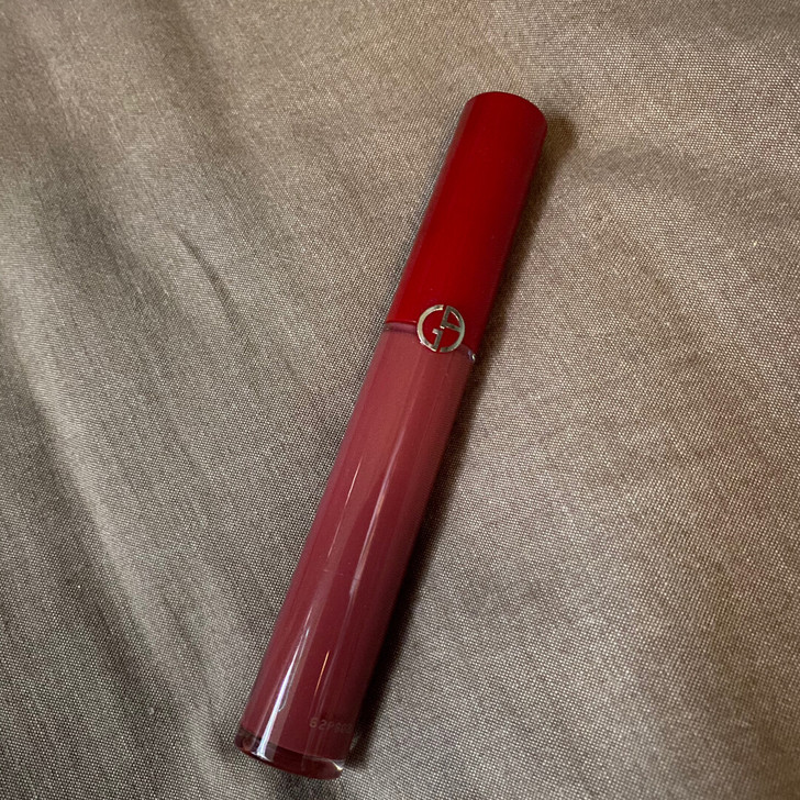 阿玛尼Amarni唇釉红管501正品 试色...