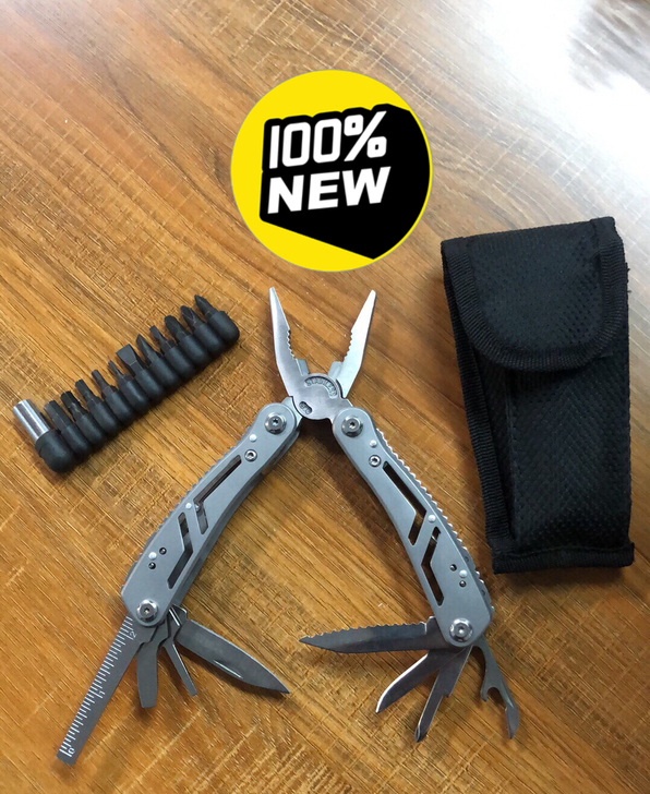 多功能钳板手木锯指甲锉组合万用工具刀钳便携...