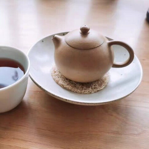 丝瓜络茶壶垫杯垫壶承茶道紫砂壶垫茶席茶杯托...