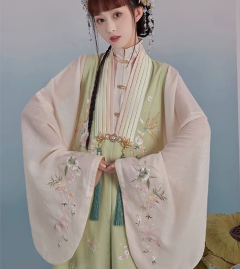 【全新比甲】七月夕 青萝 原创早秋新款改良...