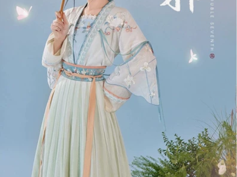 特价！全套！汉服汉元素七月夕同款 幻影无邪...