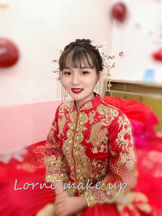 陕西境内新娘跟妆：